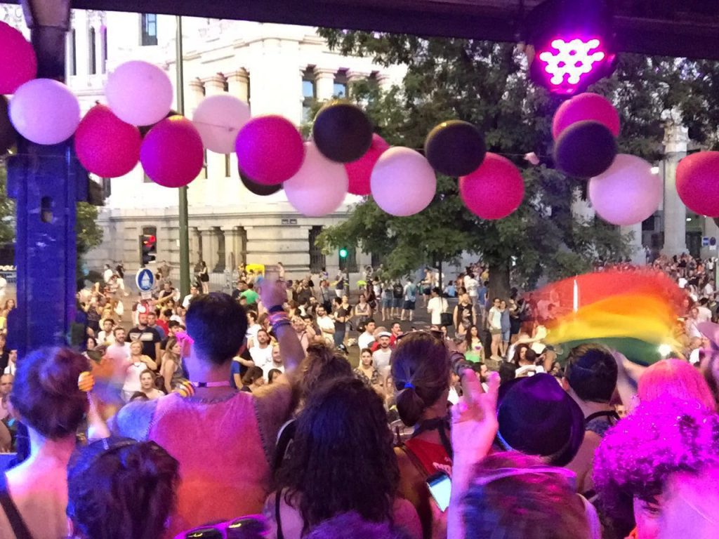 carroza de lesbianas