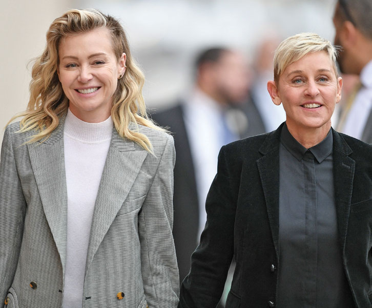 Portia De Rossi y Ellen DeGeneres