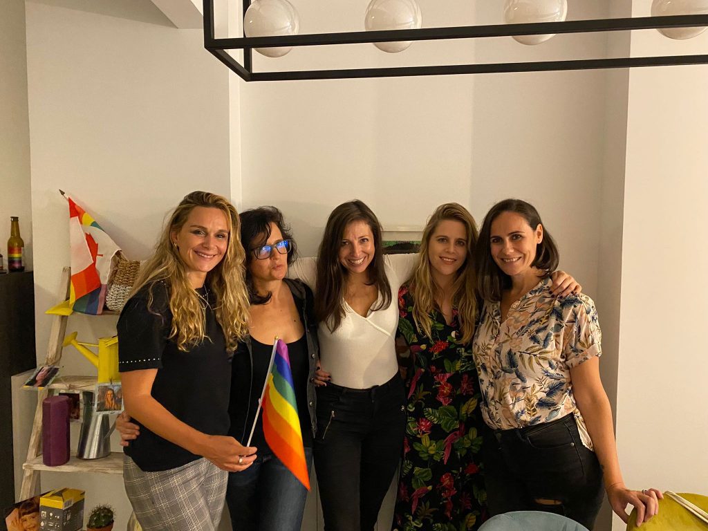 Marta Herrera, Raquel Porcel, María Jesús Méndez, Cristina Cruz Conde y Marta Márquez