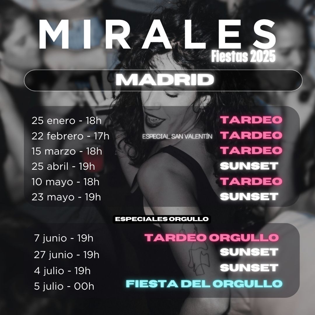 tardeos de mirales 2025