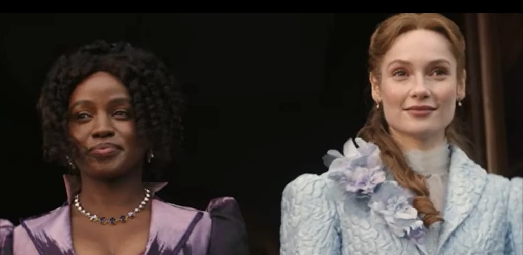 francesca y michaela en Los Bridgerton