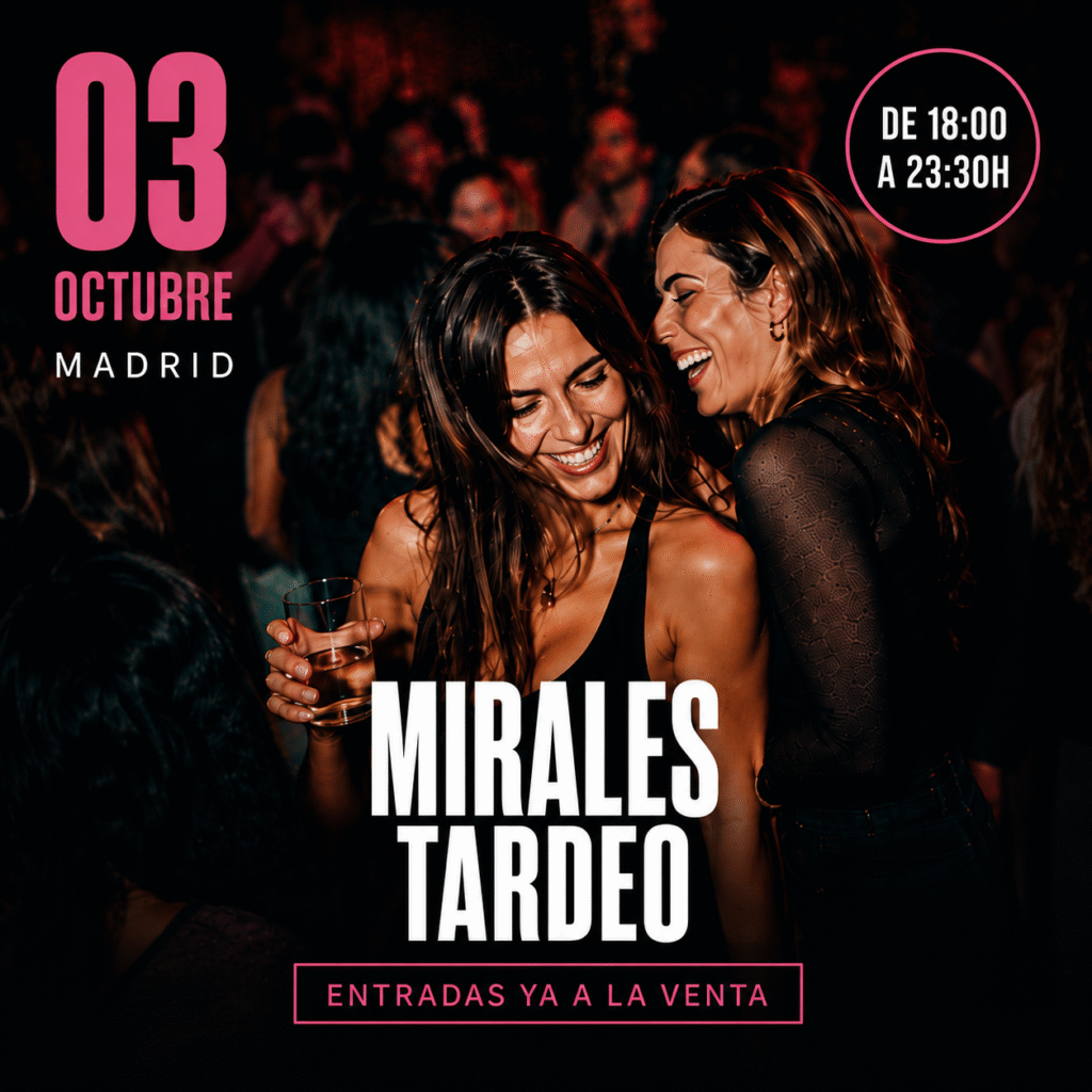 mirales tardeo fiesta para lesbianas